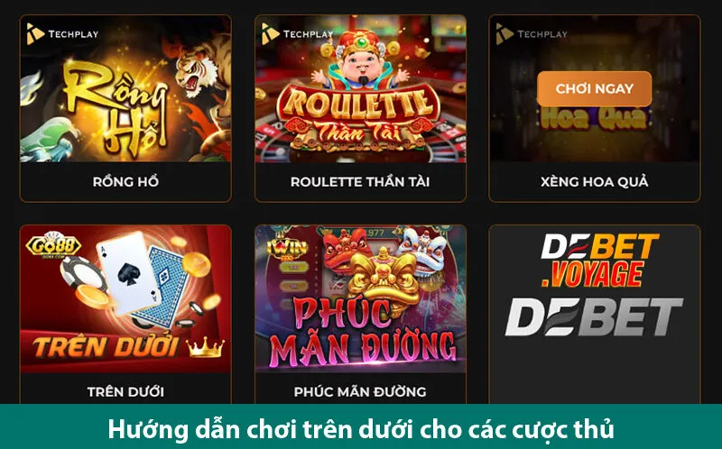 Trò Chơi Trên Dưới – Khám phá game chơi đơn giản thắng cực dễ tại De bet 2 Trò Chơi Trên Dưới – Khám phá game chơi đơn giản thắng cực dễ tại De bet