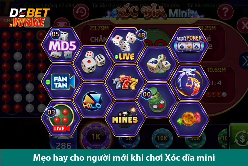 Xóc dĩa mini - Kinh nghiệm chơi thắng dễ bất ngờ tại Debet 3 Xóc dĩa mini - Kinh nghiệm chơi thắng dễ bất ngờ tại Debet