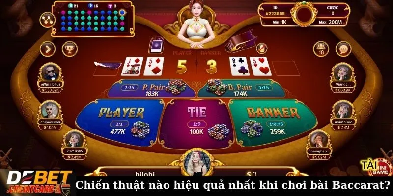 Chiến thuật nào hiệu quả nhất khi chơi bài Baccarat? 1 Chiến thuật nào hiệu quả nhất khi chơi bài Baccarat?
