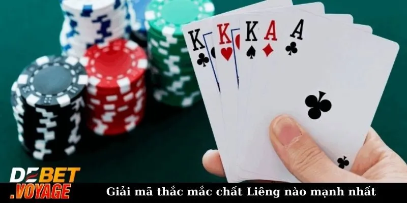 Chất Liêng nào mạnh nhất? Bí quyết chơi nhanh thắng 1 Giải mã thắc mắc chất Liêng nào mạnh nhất