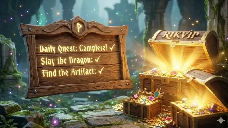 Giới thiệu rikvip - Hệ thống nhiệm vụ và quà tặng mỗi ngày 1 gioi-thieu-rikvip